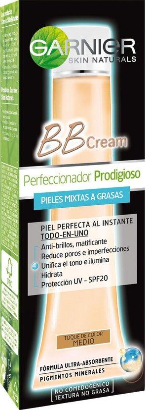 Skin Natural BB Cream Piel Mixta Grasa Garnier mejor precio