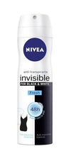 Invisible For Black & White Desodorante Spray Nivea mejor precio