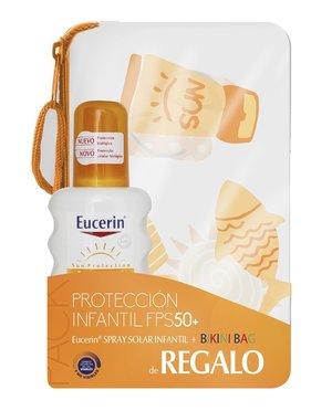 Spray Kids Sun + Bikini Bag Eucerin mejor precio