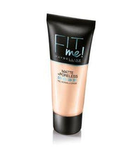 Fit Me Matte + Poreless Base de Maquillaje Maybelline mejor precio