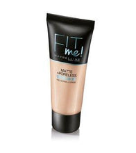 Fit Me Matte + Poreless Base de Maquillaje Maybelline mejor precio