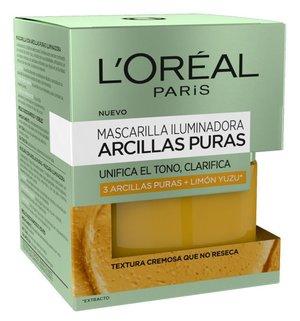 Mascarilla Iluminadora Arcillas Puras L'Oreal mejor precio