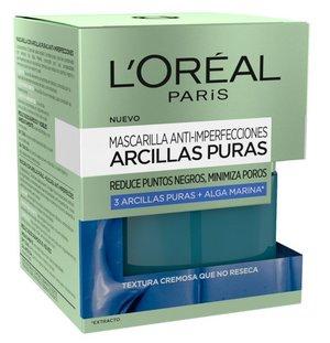 Mascarilla Anti-Imperfecciones Arcillas Puras L'Oreal mejor precio